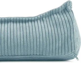 Podlahový puf menčester modrá