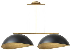 Luster na lanku SOLAR 2xE27/60W/230V zlatá