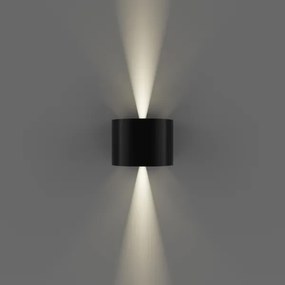 APLED - LED Vonkajšie nástenné svietidlo OVAL 2xLED/3W/230V IP65