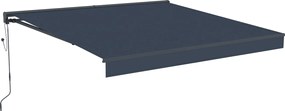 Elektrická markíza BestBerg BBSU-E350CG / 350 × 300 cm / sivá