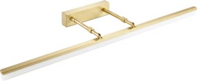Toolight Toolight, LED nástenné svietidlo, 80cm, 13W, 4000K, 1000lm, APP1877-1W, zlatá matná, OSW-66032