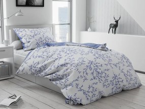 Bavlnené obliečky Points modré