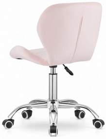SUPPLIES AVOLA otočná kancelárska stolička - ružová
