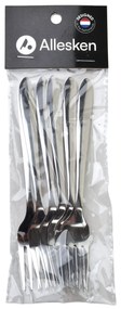 Sada 6 ks vidliček ORCHID 15 cm nerezová ocel
