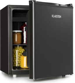Klarstein Obsidian, chladnička, 46 l, priehradka na zeleninu