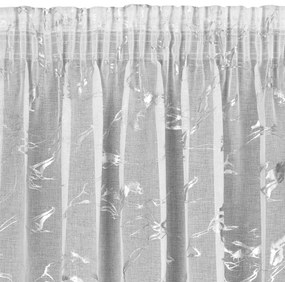 ZÁCLONA NA PÁSKE ALINA 140X270 CM BIELA