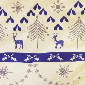 FLANELOVÉ POSTEĽNÉ OBLIEČKY FLANELOVE 200X220 CM, 2KS 70X80 CM VZOROVANÉ