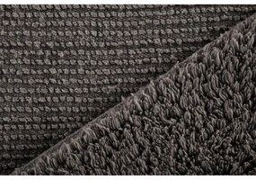 Sivá bavlnená kúpeľňová predložka Tiseco Home Studio Luca, 60 x 100 cm