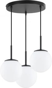 Brilagi - Luster na lanku MILO 3xE27/60W/230V čierny