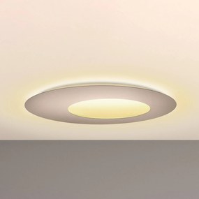 Escale Blade Open nástenné LED svetlo taupe Ø79 cm