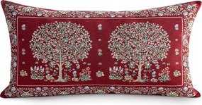 GOBELÍNOVÁ DEKORAČNÁ OBLIEČKA NA VANKÚŠ FESTIVE VERDE1 40X70 CM VZOROVANÁ