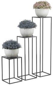 Stojan na kvety 100x24 cm antracit