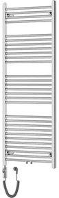 Mexen Mars, elektrické vykurovacie teleso 1500x600 mm + vykurovacia tyč 600 W, chrómová, W110-1500-600-2600-01