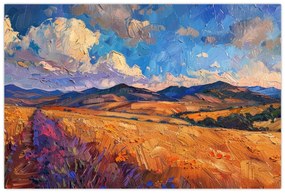 Obraz - Olejomaľba krajiny (90x60 cm)