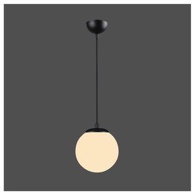 Čierne závesné svietidlo Squid Lighting Efe, výška 120 cm