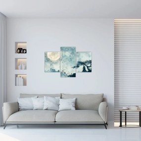 Obraz - Maľba splnu (90x60 cm)