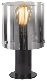 Moderné svietidlo LUXERA MOXIE black/smoky 64418
