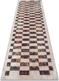 Protišmykový koberec / behúň ANDRE 43780 béžový / terakota