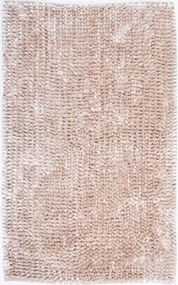 Kúpeľňová predložka Chenille Velvet beige, 40x60, béžová, kúpeľňa, Multi-decor