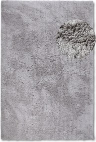 AKCIA: 80x150 cm Kusový koberec Myk 106113 Grey, šedá, obývacia izba, Hanse Home