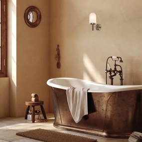 Rabalux 71060 - Kúpeľňové nástenné svietidlo ZENKAI 1xE14/10W/230V IP44 bronz