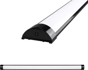 Toolight Toolight, JNH055-35N, lineárne LED svietidlo 120 cm, 36 W, 4000 K, čierna, OSW-56251