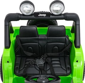 Ramiz Jeep Wrangler Rubicon LIFT elektrické autíčko pre deti zelené