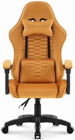 Herné kreslo HC-1000 Mustard - zamatová látka