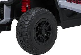 Ramiz Elektrická bugina Gravity pre deti šedá + pohon 4x4 + diaľkové ovládanie