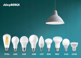 BERGE LED žiarovka - 230V - G9 - 12W - 1020Lm - teplá biela - 3000K
