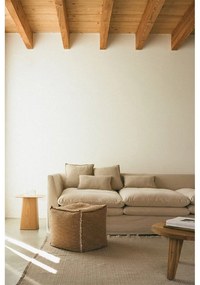 Okrovožltý sedací vak Handloom – Lorena Canals