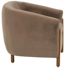 Svetlohnedé kreslo – Ixia