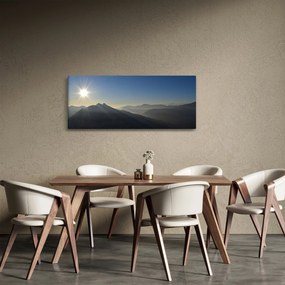 Obraz - Nad vrchol hôr (120x50 cm)