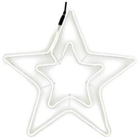 NEXOS Vianočná svetelná hviezda 360 LED, 55 cm