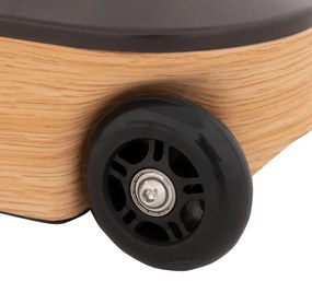 Doppler ALU WOOD TROLLEY 50kg - pojazdný stojan pre slnečníky s koliečkami, hliník