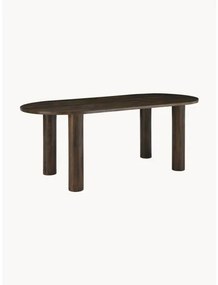 Oválny jedálenský stôl z mangového dreva Grow