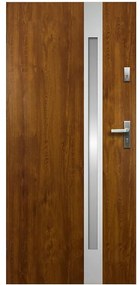 Dvere vchodové Temida SL P55 90P dub zlatý