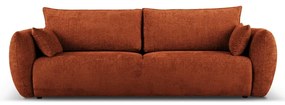 Oranžová pohovka 240 cm Matera – Cosmopolitan Design