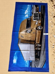 Plážová osuška FUNNY TRUCK 70x140 cm