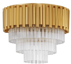 Novaluce Dizajnové stropné svietidlo Magnolia chróm Farba: Zlatá, Verzia: 40