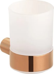 Bemeta Design GLACERA: Držiak kefiek, medená zlatá lesk - 175110010