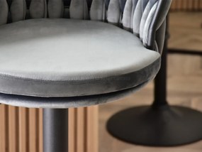 Stolička Adel (grafit + čierna). Akcia -19%. Vlastná spoľahlivá doprava až k Vám domov. 1110642