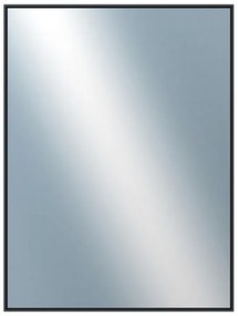 DANTIK - Zrkadlo v rámu, rozmer s rámom 60x80 cm z lišty Hliník čierna (7002021)