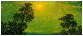 Obraz - Imitator of Ralph Albert Blakelock, Moonlight, reprodukcia (120x50 cm)