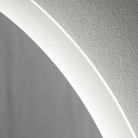 Brilagi - LED stmievateľné vyhrievané zrkadlo s podsvietením CLARA PRO LED/19W/230V pr. 60 cm IP44