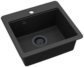 Drez SAT čierna SATSINKSQE100B, 1 ks