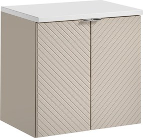 Comad Kúpeľňová skrinka pod doskové umývadlo Viva Cashmere 60 kašmír/biela