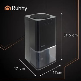 Odvlhčovač vzduchu Ruhhy - Čierna