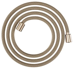 Hansgrohe Designflex, textilná sprchová hadica 2000 mm, kartáčovaný bronz, HAN-28230140