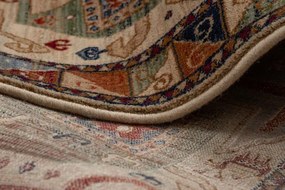 Koberec KESHAN, strapce 1250/53565 béžový / terakota